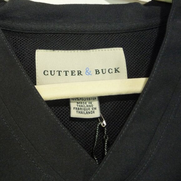 BLACK WINDBREAKER VEST GOLF BOATING LARGE - Picture 8 of 9